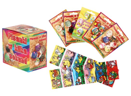 Owijki na jajka termokurczliwe mix wzorów