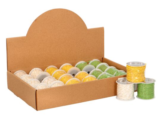 Wstążka dekoracyjna 10 m mix kolorów