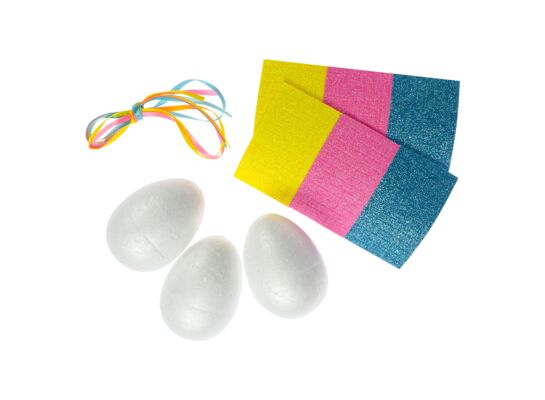 Zestaw zrób to sam - kolorowe pisanki 3 szt.