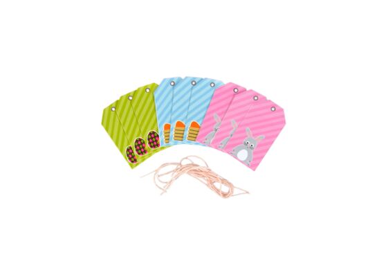 Zestaw zawieszek do prezentów 10 sztuk