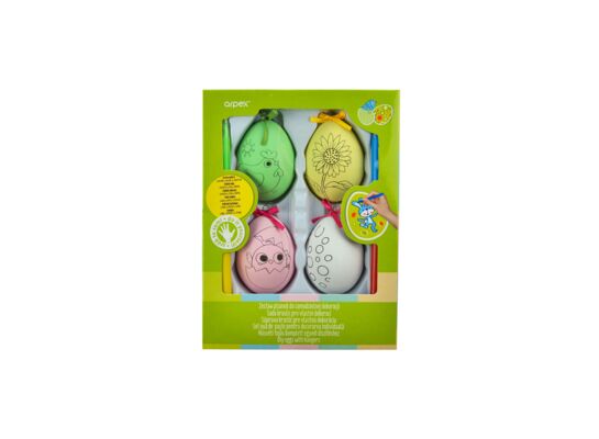 Zestaw kreatywny do dekoracji zawieszek pisanek