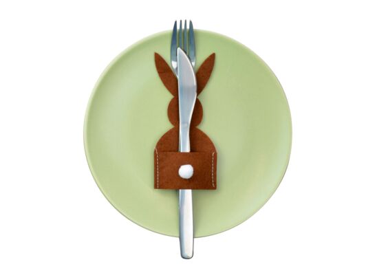 Etui filcowe na sztućce zajączkek 2 szt.