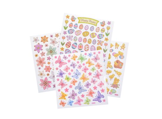 Zestaw naklejek wielkanocnych mix wzorów