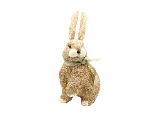 Figurka zając ze słomy 41 cm