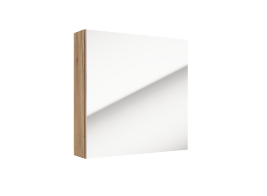 Szafka lustrzana Salsa E60 60 x 60 x 15 cm 1D0S DSM dąb craft złoty+lustro