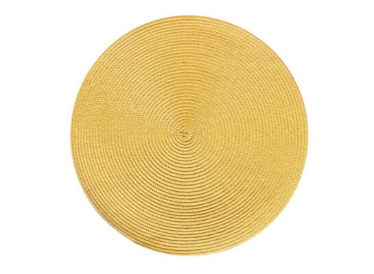Podkładka SPLOT śr. 38 cm musztardowy