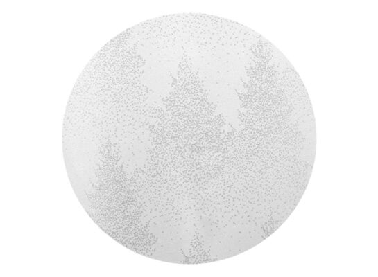 Bieżnik BOSQUE 85 x 85 cm biały