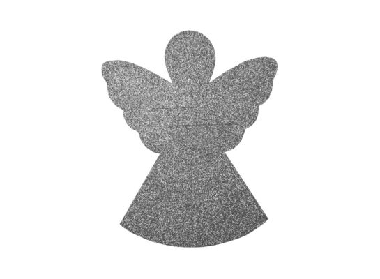 Podkładka filcowa na sztućce ANGEL 21 x 17 cm szaro-srebrny