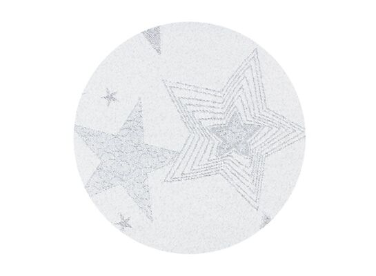 Bieżnik SPARK 35 x 140 cm srebrny