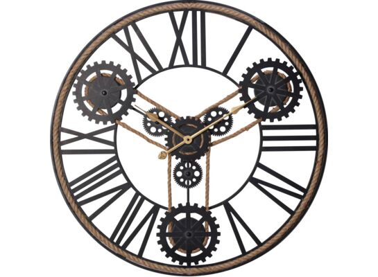 Zegar ścienny DELION śr. 78 x 4 cm