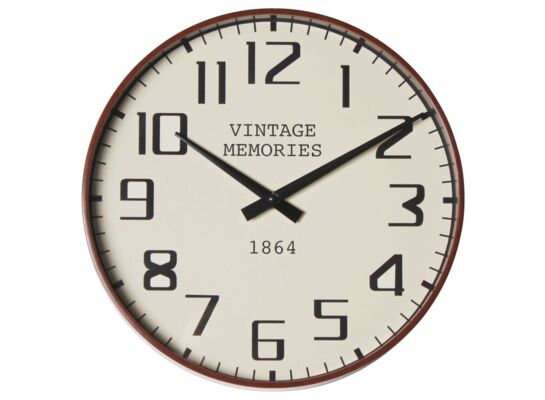 Zegar ścienny RETRO śr. 30 x 4 cm