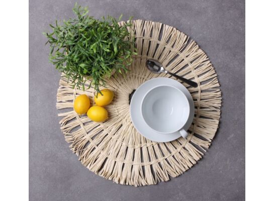 Podkładka CASITA śr. 38 cm jasny brąz