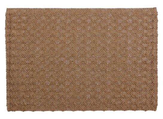 Podkładka ABAJO 45 x 30 cm jasny brąz