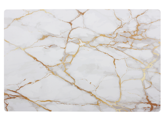 Podkładka CALCITE 43 x 28 cm marmur złoty