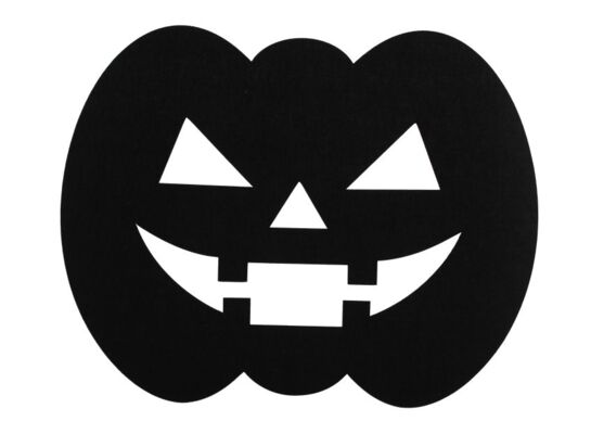 Podkładka filcowa SPOOKY 38 x 30 cm czarny