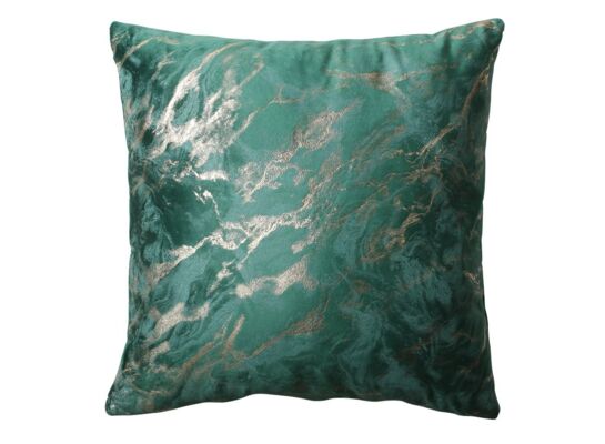 Poduszka MARBLE 45 x 45 cm zielony