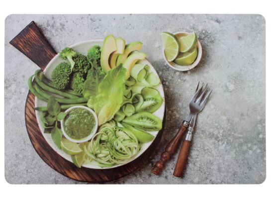 Podkładka GREENS 43,5 x 28,5 cm szaro-zielony