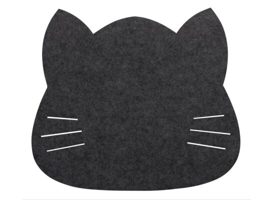 Podkładka filcowa KOT 38 x 34 cm czarny