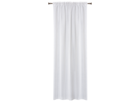 Firanka z taśmą ELISA 140 x 260 cm biały