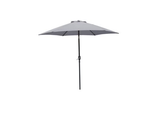 Parasol ogrodowy śr. 270 cm szary