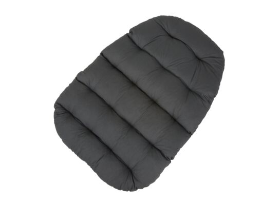 Poduszka na fotel wiszący trapez szara 144 x 90 cm