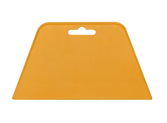 Szpachla do tapetowania 20 cm żółta twarda