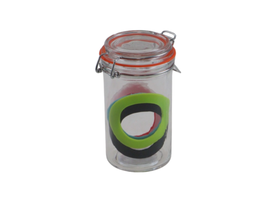 Słoik hermetyczny z klipsem 450 ml