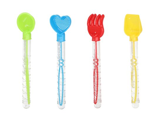 Bańki mydlane z zabawką do piasku 30 cm 70 ml mix wzorów