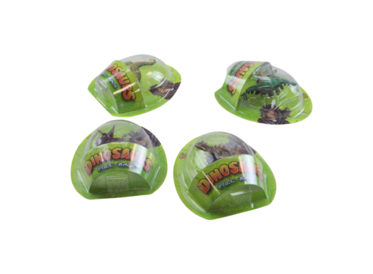 Dinozaur na kółkach 15 cm mix wzorów