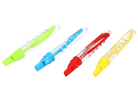 Bańki mydlane z gwizdkiem 40 ml 30 cm mix kolorów