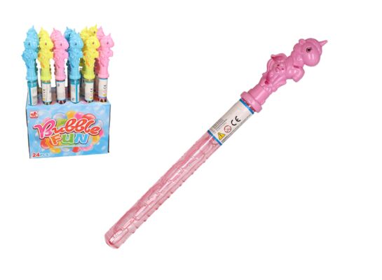 Bańki mydlane jednorożec 30 cm mix kolorów