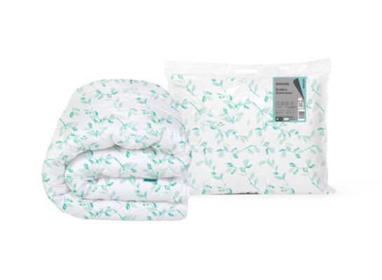 Kołdra Färgrik 160 x 200 cm wielokolorowa wzór 1