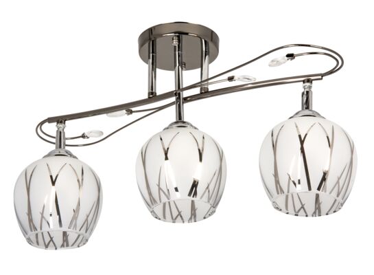 Lampa sufitowa W-A 2435 3 x E27 chrom/mleczny