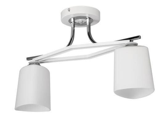 Lampa sufitowa W-N 2006 2 x E27 chrom/biały