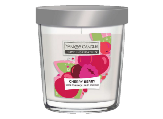 Świeca w szkle Yankee Candle Home Inspiration Cherry Berry
