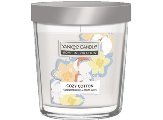 Świeca w szkle Yankee Candle Home Inspiration Cozy Cotton