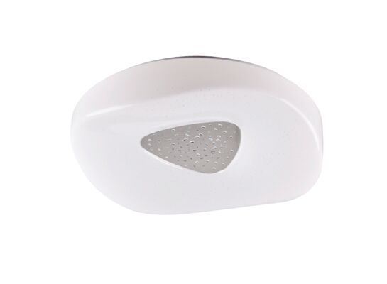 Plafon LED z pilotem Arion 49 cm biały Polux