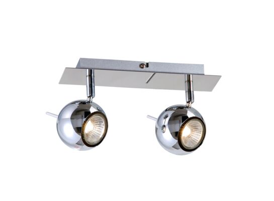 Spot podwójny Hary 2 x GU10 chrom