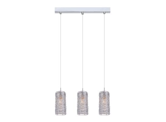 Lampa wisząca Linton 3 x E14 srebrny