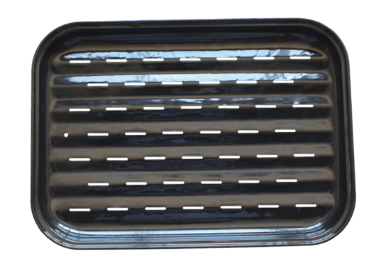 Taca do grillowania ze stali pokrytej powłoką zapobiegającą przywieraniu potraw Floraland