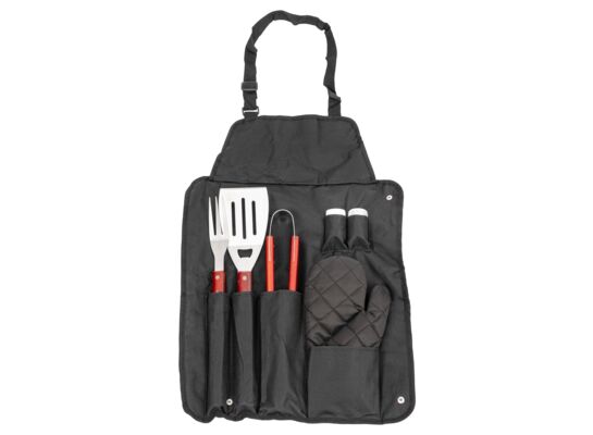 Zestaw akcesoriów do grilla z fartuchem MIR-HD002 7 elementów Mirpol