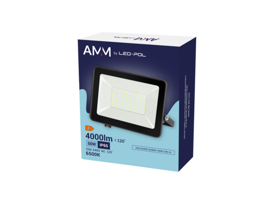 Naświetlacz HALOGEN DOMO 50 W III zimny biały