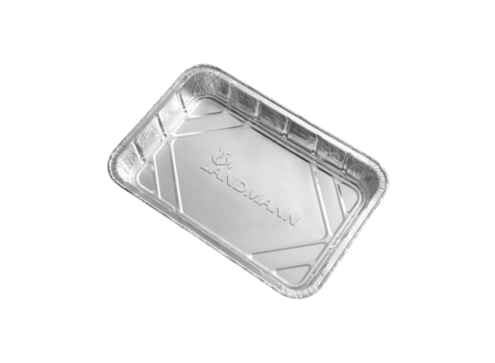 Tacka alumiowa pełna duża 10 szt. 21 x 31 cm Landmann