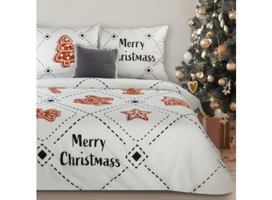 Komplet pościeli JOY 160 x 200 cm + 70 x 80 cm/x2 biały