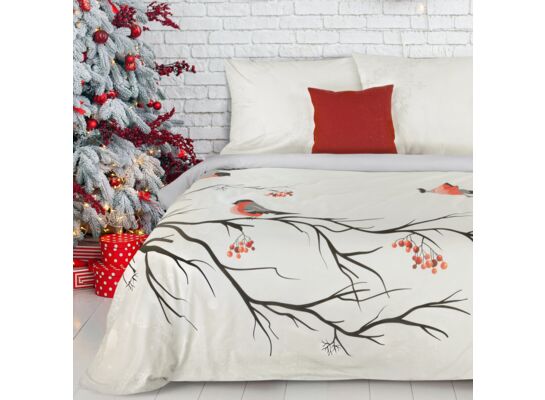 Komplet pościeli BERRY 140 x 200 cm + 70 x 80 cm/x1 biały