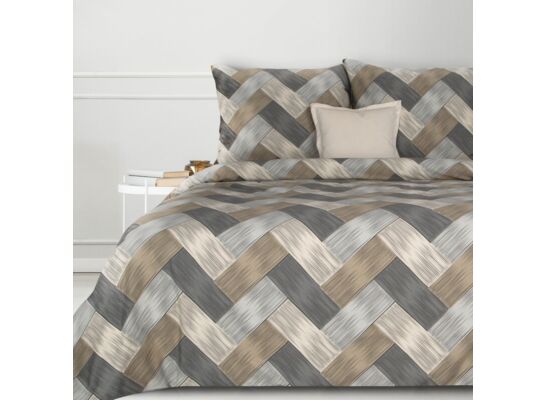 Komplet pościeli SPRING 220 x 200 cm + 70 x 80 cm/x2 beżowy