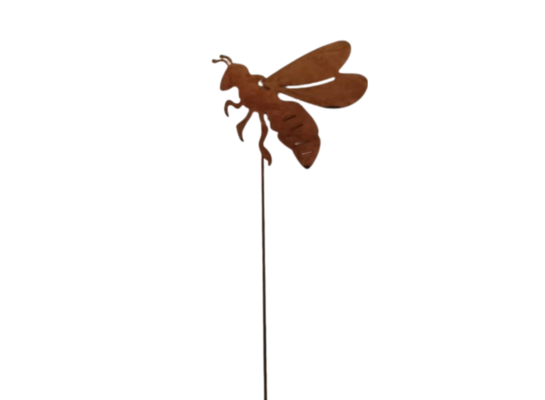 Ozdoba na piku metalowa ważka 66,5 cm