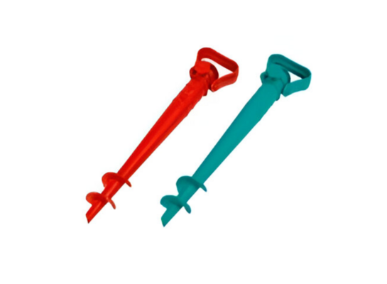 Stojak do parasola plastikowy śr. 3,2 cm zielony