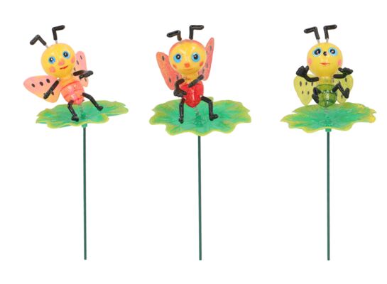 Dekoracja na piku owad 12 cm mix wzorów