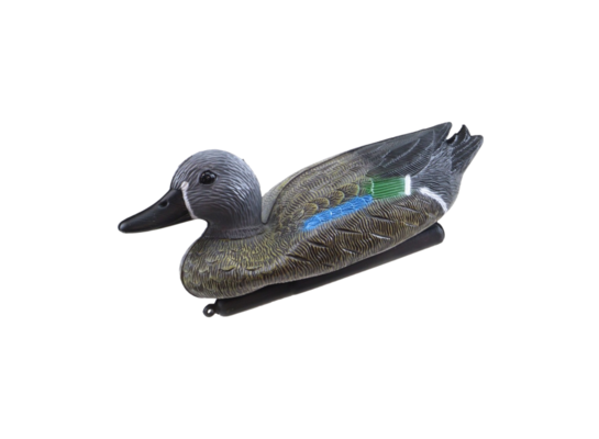 Figurka plastikowa kaczka pływająca 36 x 16 cm szara